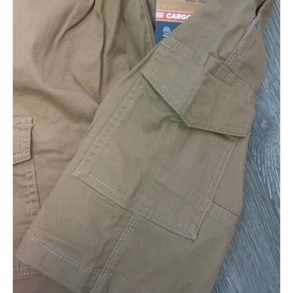 WEATHERPROOF *NWT* Cargo Shorts Boys Size S 7/8  Pockets Casual Summer Brown - Picture 4 of 6